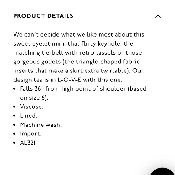 NEW Madewell Eyelet Tassel-Tie Mini white Dress - Picture 6 of 8